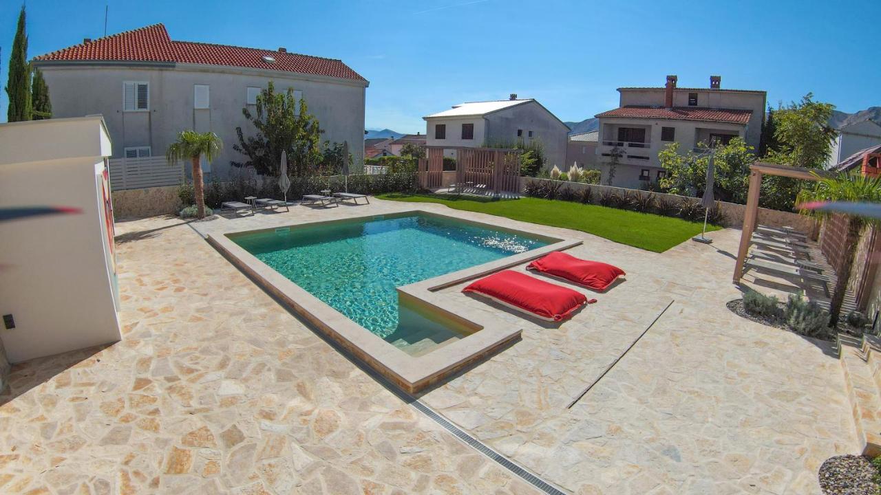 Apartment Baska Mit Poolarea - Krk, Kroatien Exterior photo